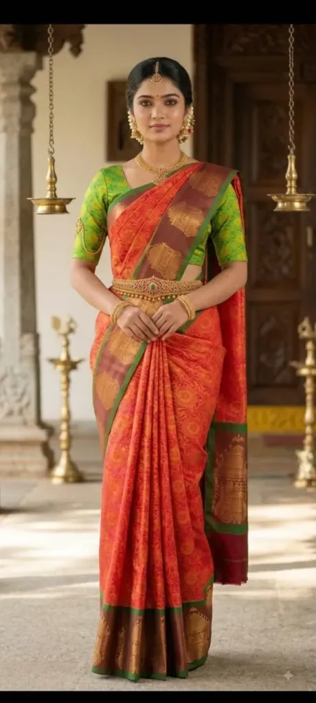 Art silk emposed saree